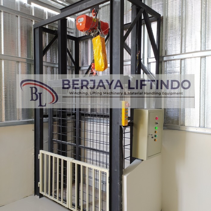Lift Barang Cargo Lift / Lift Barang / Lift Penumpang Minimalis
