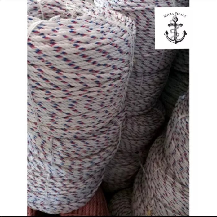 Tali Tambang Plastik 7 Mm Roll / Tali Tambang Ppd 7Mm / Tali Serbaguna