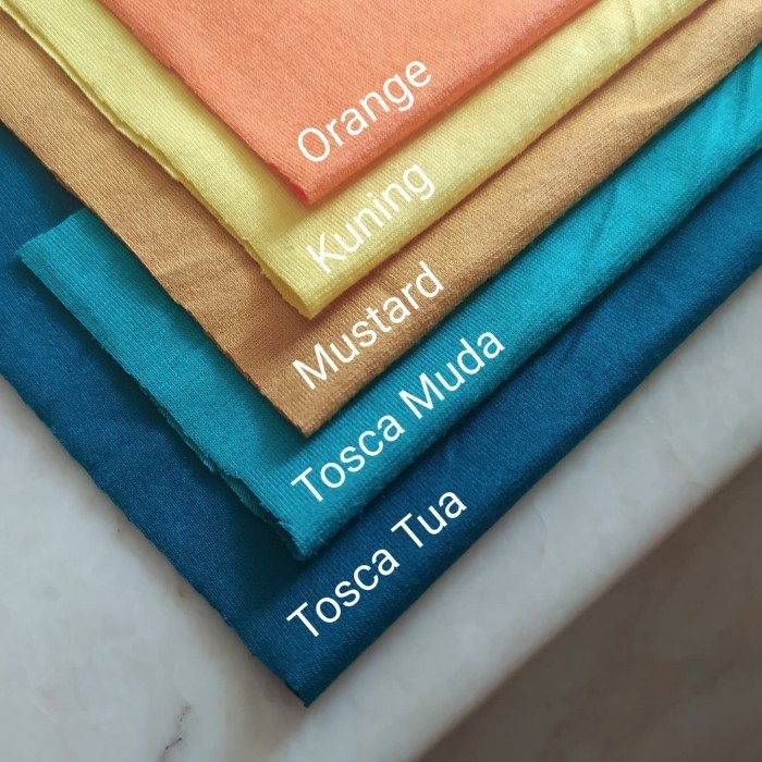 Naenggo Bahan Kain Katun Bambu Spandek (Cotton Bamboo Spandex) Terlaris