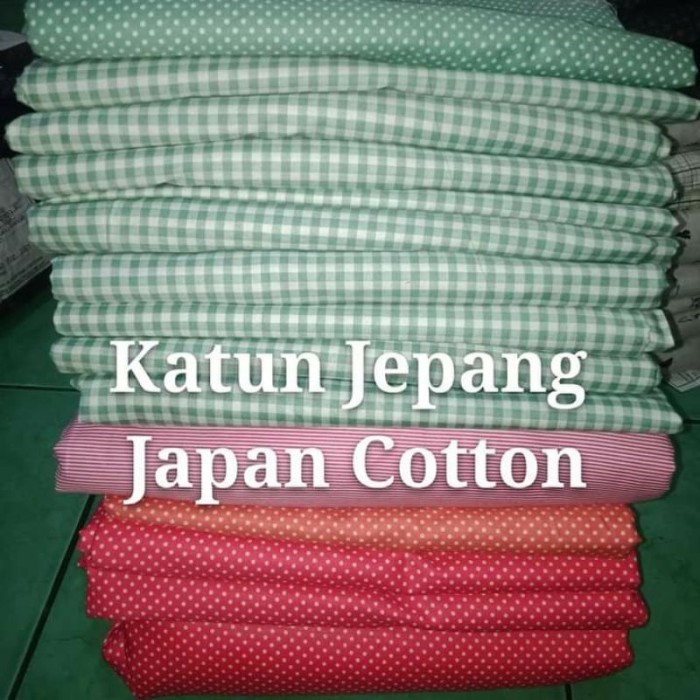 Naenggo Kain Perca Katun Jepang / Katun Import Kiloan