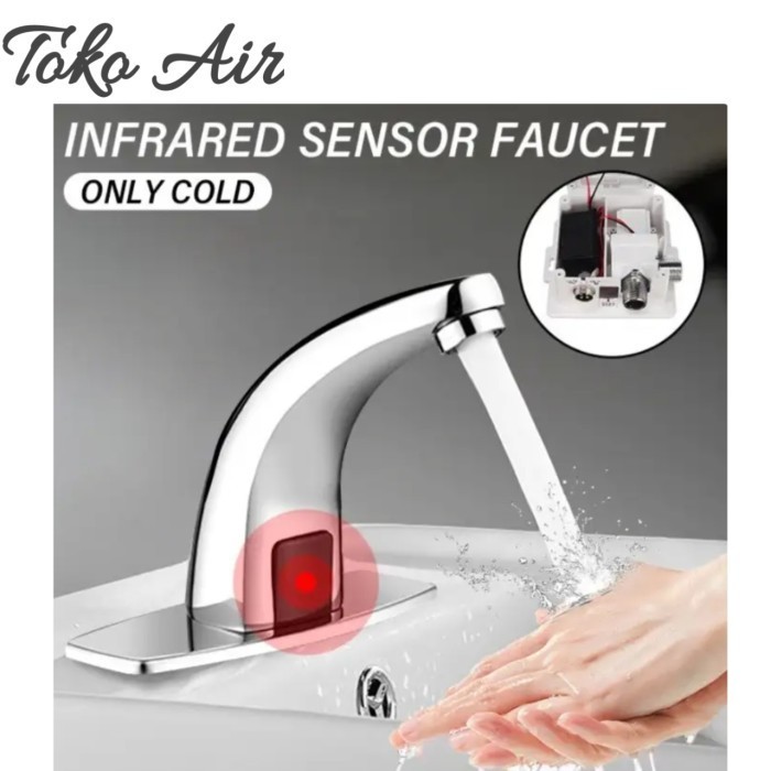 Kran Wastafel Sensor Otomatis Kran Infrared Otomatis