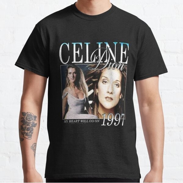 Baju Kaos Celine Dion Men_s