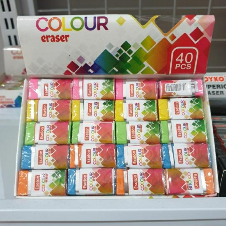 

(Bisa Cod) Penghapus Eselon COLOUR eraser