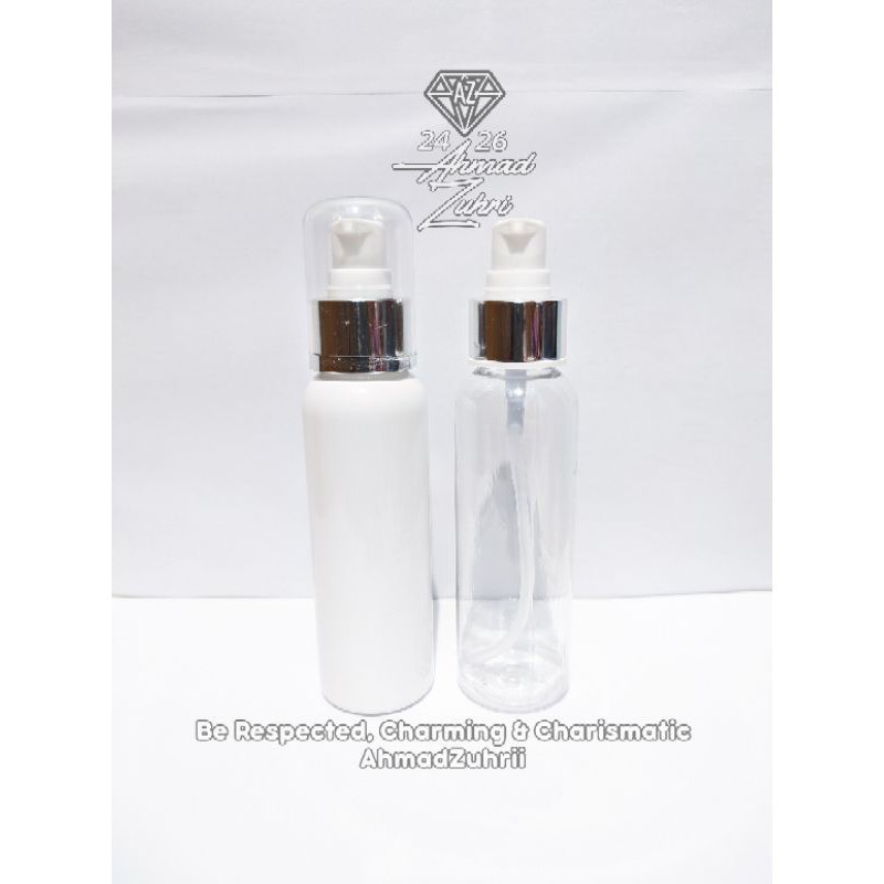 [ isi 10pcs ] Botol Spray Pump 100ml - Botol Kosong 100ml - Botol Plastik 100 ml - Botol Spray