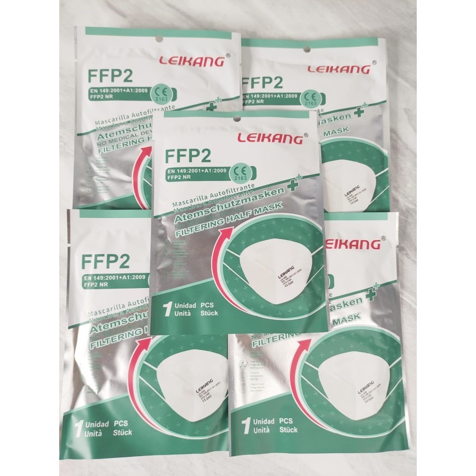 Masker Putih Fashion Leikang Lk-008 Ffp2 Nicholasdeeturnertee