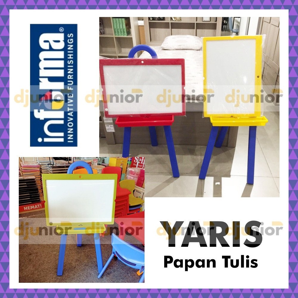 

Informa - Yaris Papan Tulis Anak / White Board / Kursi Belajar