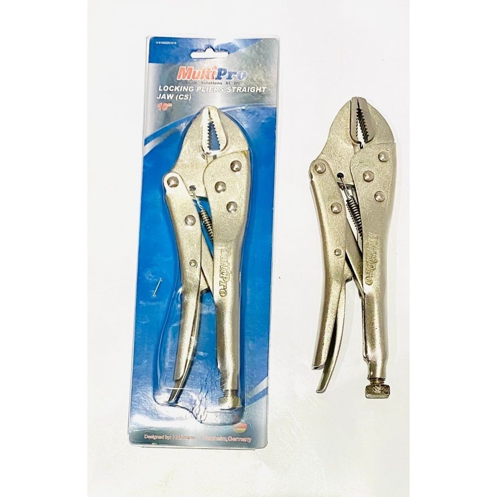 TANG BUAYA / VICE GRIP / LOCKING PLIERS/TANG JEPIT BUAYA MULTIPRO 10"