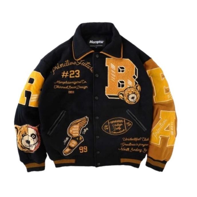 Memphisorigins - Varsity Jacket Bear | Superbowl | (Original) Rasyaulil12
