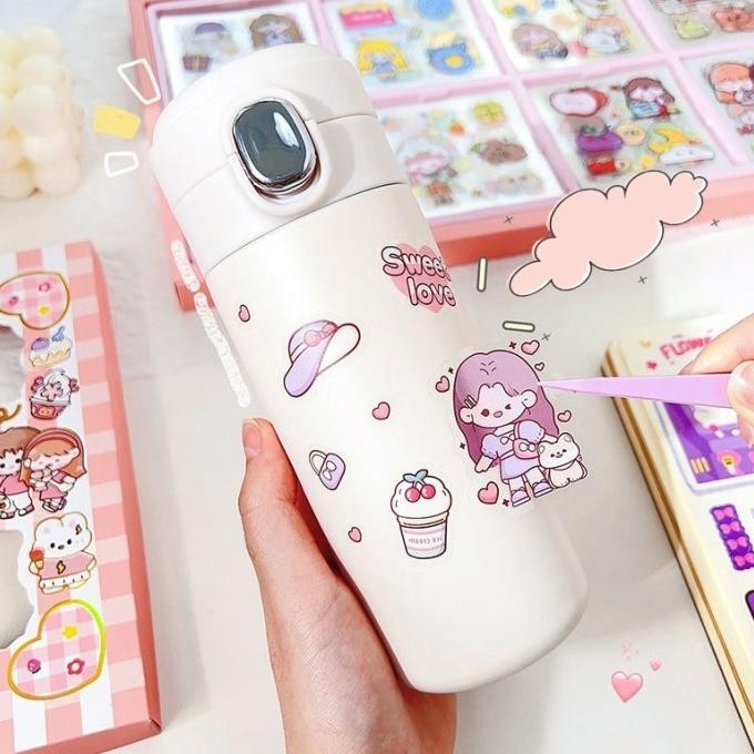 

Ready Sticker Lucu Korea Momo Stiker Buku Diary Diy Hp Memo Journal Catatan