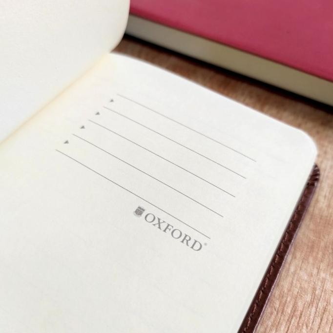 

Sale Terbatas Oxford Planner Soft Pu Leather Pocket A5/ Buku Catatan Journal