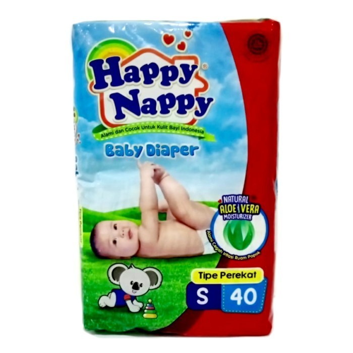 Happy Nappy Tape Popok Perekat NB-S 40 - Hokky Baby Shop