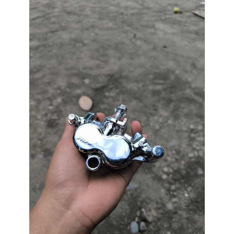 kaliper depan tiger ori crom