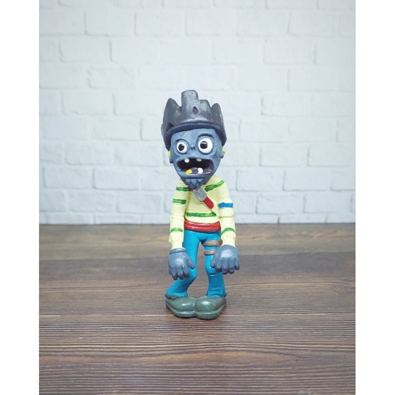 Plants vs Zombies Action Figure Mainan McD Happy Meal Zombie