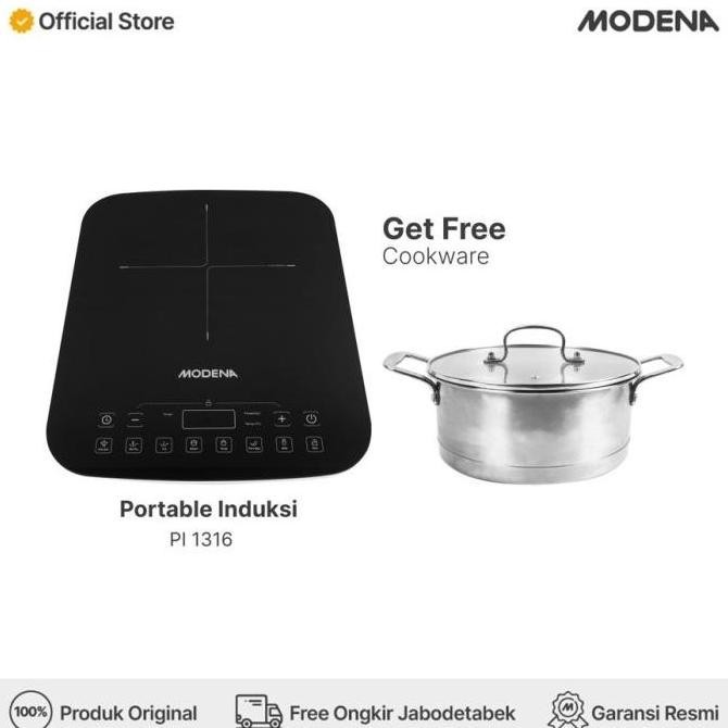 Modena Kompor Listrik Induksi 1 Tungku - Pi 1316 #Gratisongkir #Sale Xacokxa