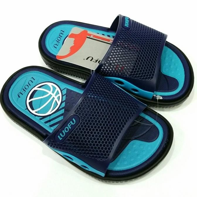 Terlaris Sandal Selop Loufu Anak Laki Laki E 6168 Limited Edition