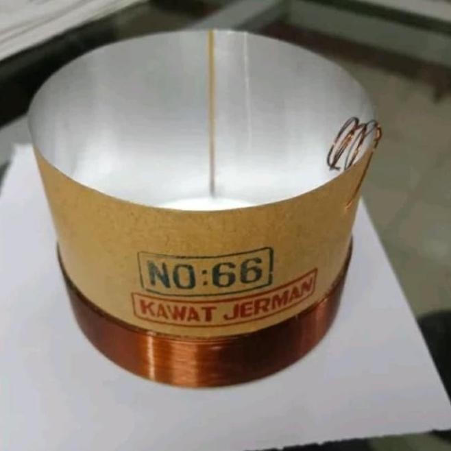 [Baru] Spool 66 Al 4 Lapis Untuk Subwoofer 15 Inch Bmb