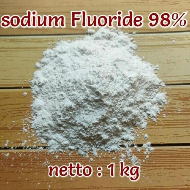 [Baru] Sodium Fluoride/Natrium Fluoride 98%...1 Kg