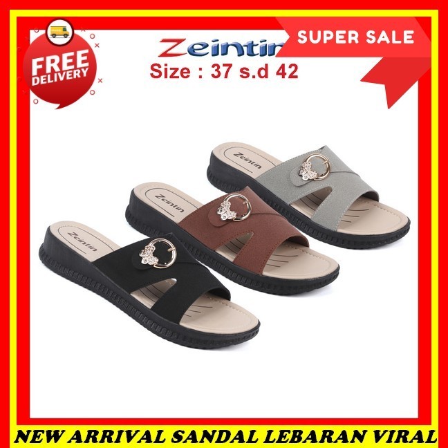 Sndal Teplek Wanita Kekinian Swndal Slop Dewasa Impor Trbaru 2024 Sandal Lebaran Terbaru 2024 Sandak