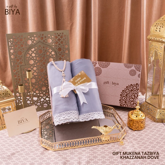 COD MUKENA TAZBIYA SPECIAL GIFT EXCLUSIVE PLAIN / KADO / HAMPERS