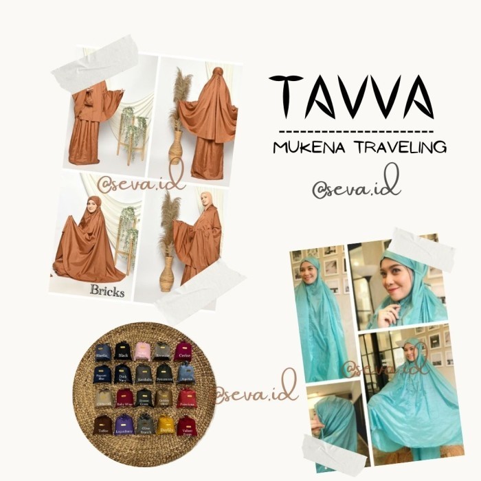 COD SALE MUKENA TAVVA MUKENA MINI MUKENA TRAVELLING TAVVA