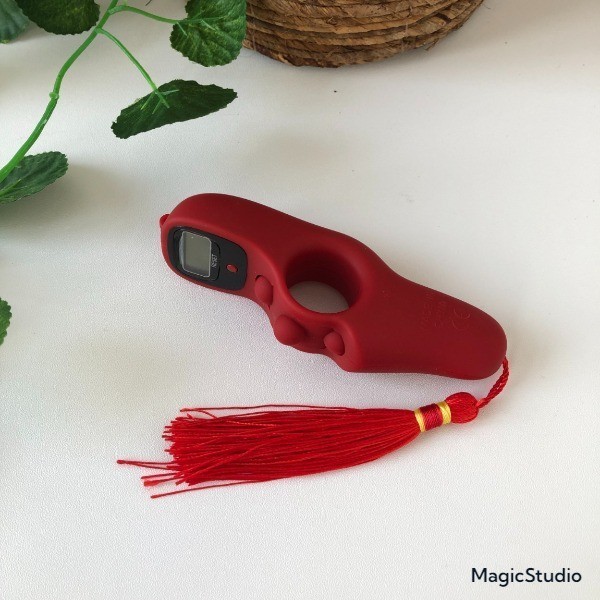 COD [COD] Tasbih Digital Kayu Tasbih Digital LCD Alat Hitung Muslim - NEW