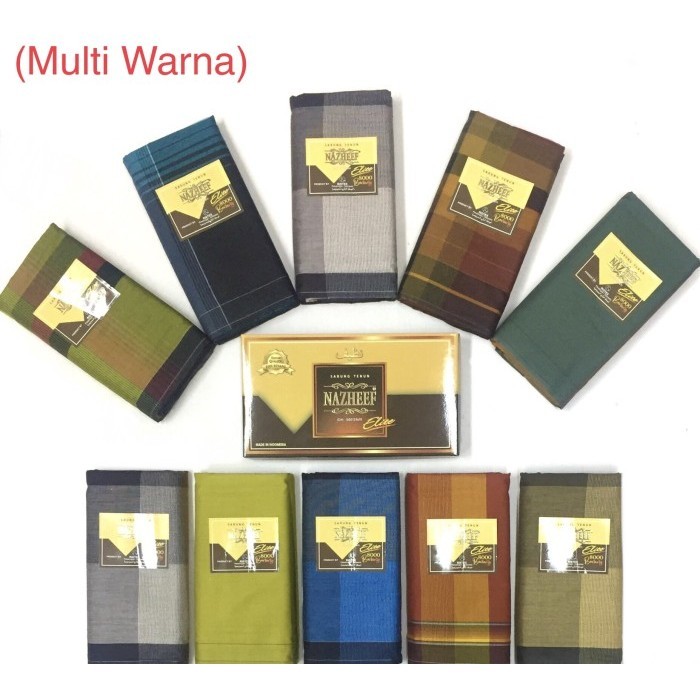COD Sarung Tenun Nazheef Elite 8000 Benang (Grosir)