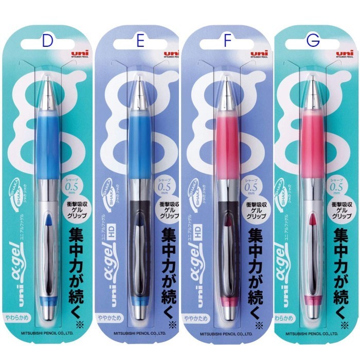 

Uni Alpha Gel Shaker 0,5 Mm Pensil Mekanik