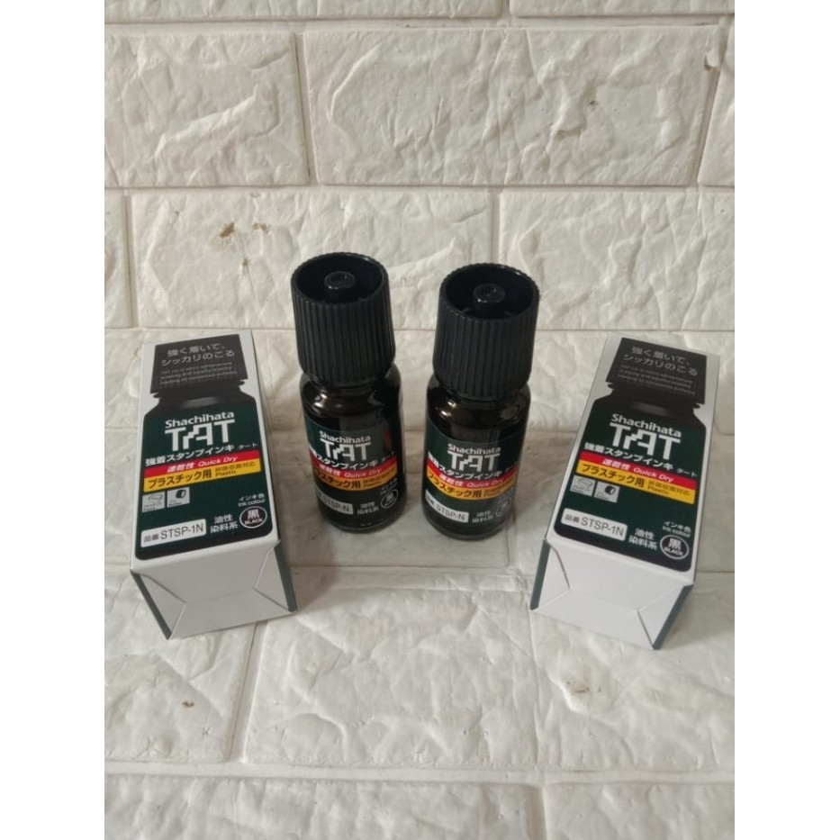 

Tinta Shachihata Stsp-1N Hitam Tinta Permanen Untuk Karet Dan Plastik