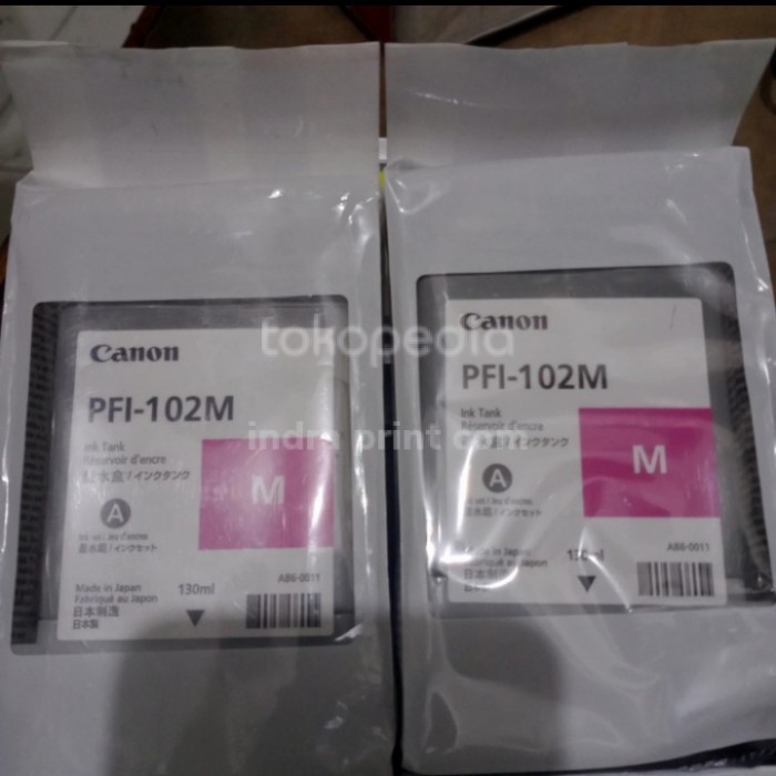 

Tinta Canon 102 Pfi Magenta Original