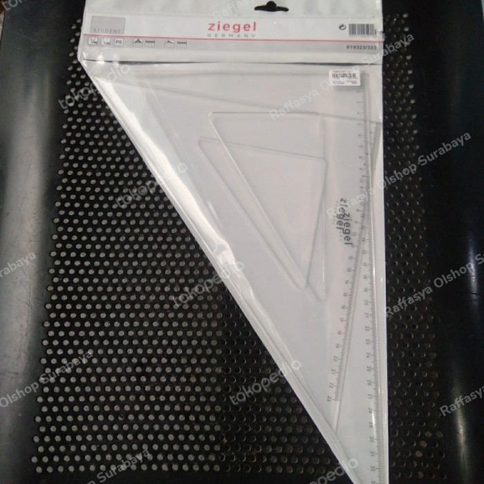 

Penggaris Triangle Set 23/33 Ziegel 819323/333