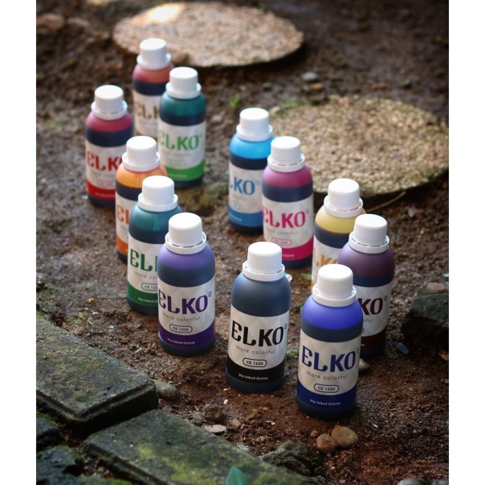 

Tinta Stempel Flash Trodat Otomatis Warna Merah 250 Ml Elko Waterproof