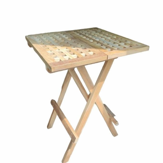 Diskon Meja Lipat 50Cmx50Cmx70Cm Xashifxa