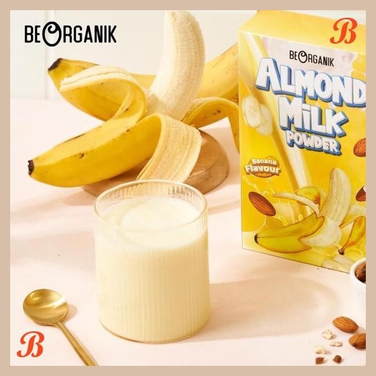

| ORB | BEORGANIK ALMOND MILK POWDER BANANA (NO SUGAR) / SUSU ALMOND BUBUK