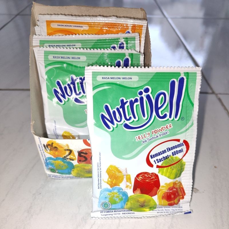 

NUTRIJELL JELLY POWDER RASA MELON 10gr