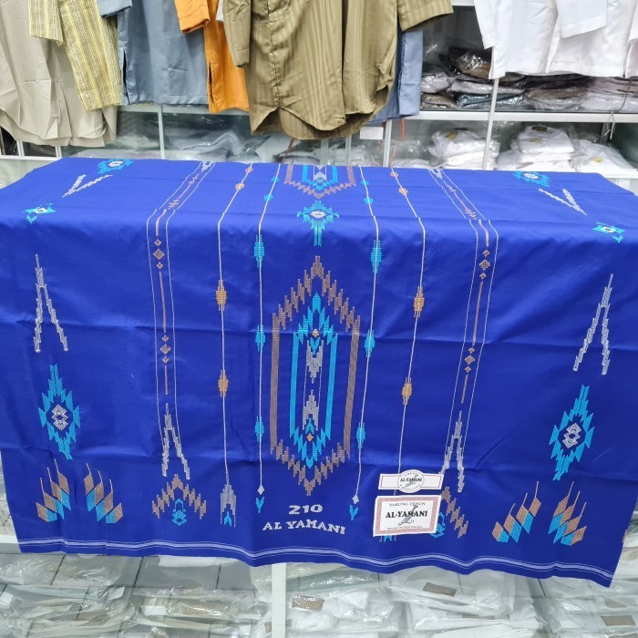 Sarung Al-Yamani Songket Full Strimin Model Bhs Sge Setara Ardan