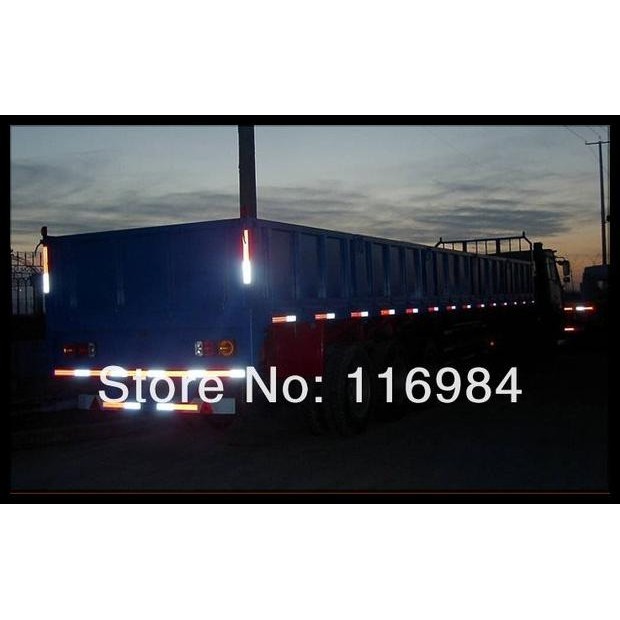 

DISKON STICKER SAFETY REFLECTIVE MERAH PUTIH LUMINASI WARNING SIGN PER ROLL !!