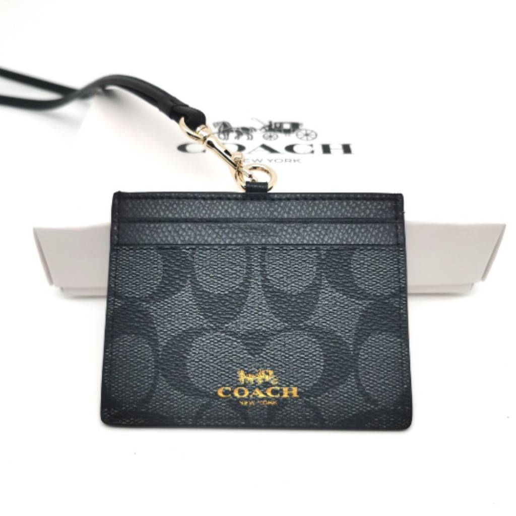 

Coach ID Lanyard Signature Canvas - Black (CH F6752)
