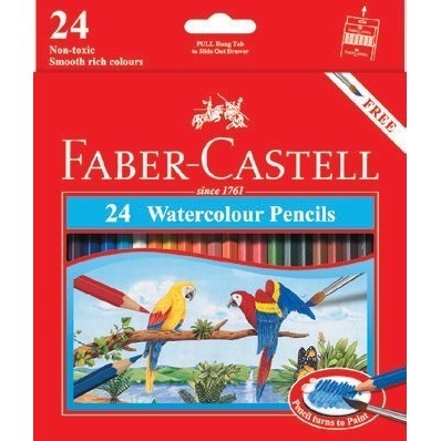 

Produk Unggulan Watercolour Pencils Parrot 24 L- Comptes Books Gilaa!!!