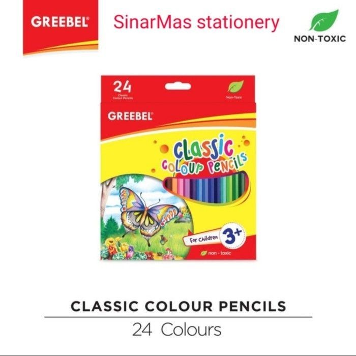 

Nikmati Pensil Warna Greebel 24 Klasik /Greebel 24 Colours Pensil Classic Promo