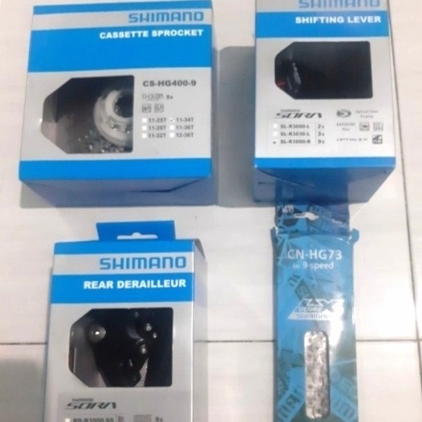 Mini Groupset Shimano Sora 9 Speed