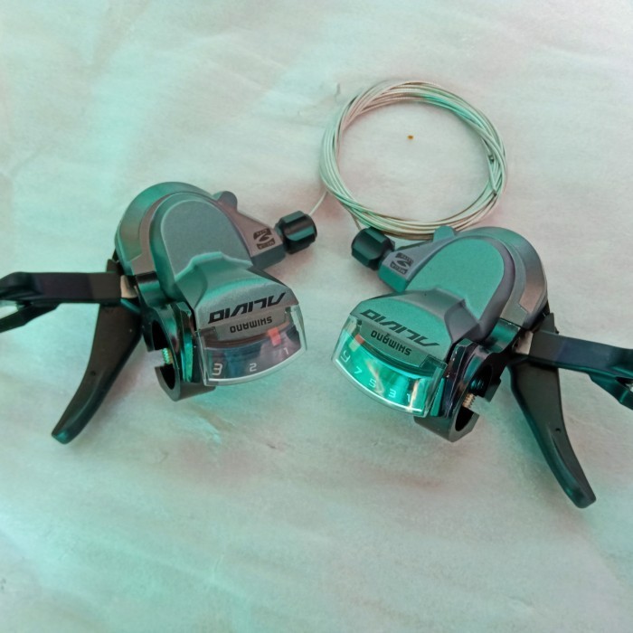 Shifter Shimano Alivio Original Mega Lite M4000 Shifter 3 X 9 Speed