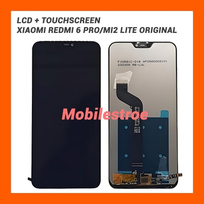 Layar Lcd Lcd Touchscreen Xiaomi Redmi 6 Pro/ Mi A2 Lite Fullset Original Incell