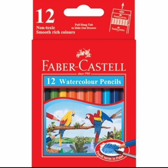 

Segera Miliki Faber Castell Pensil Warna Water Color Isi 12 Warna Pendek Murah