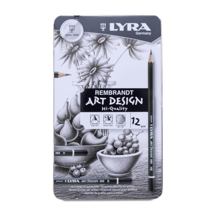 

Jualan Lyra-12 Art Design Pencils Diskon