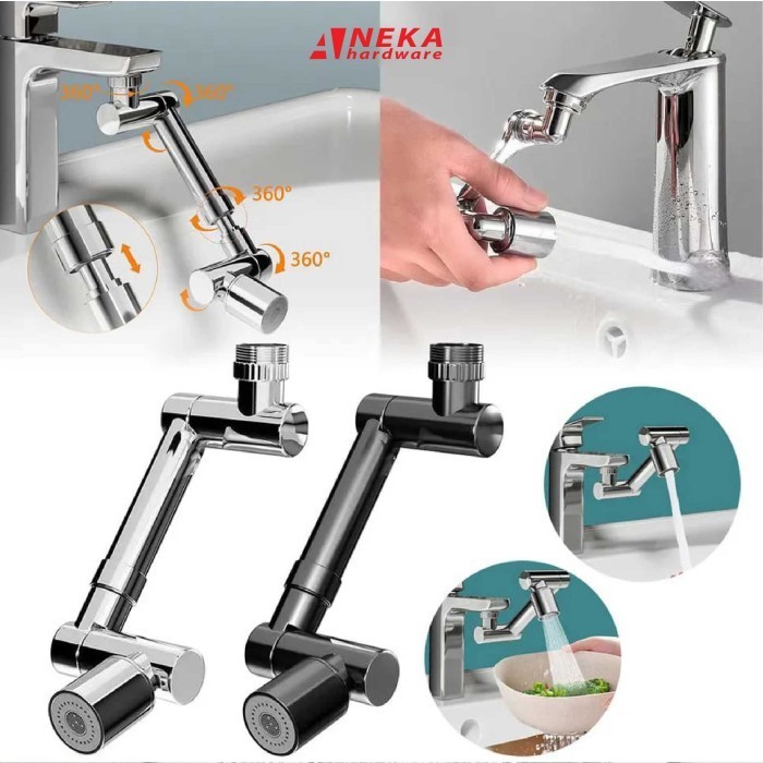 KERAN AIR EXTENDER WASTAFEL SAMBUNGAN KEPALA KRAN SEGALA ARAH