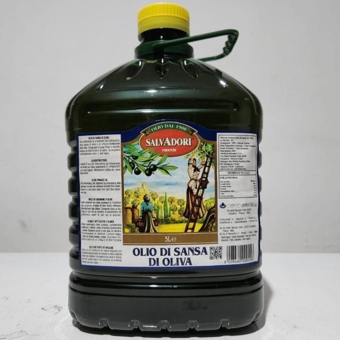 

SALVADORI POMACE OLIVE OIL 5L / MINYAK ZAITUN MASAK IMPORT ITALY AS76