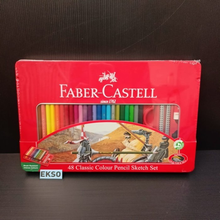 

Buruan Pensil Warna Faber Castell Tin Case Hemat