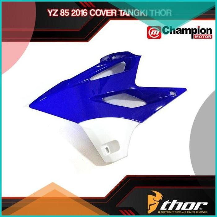 Cover Pelindung Sayap Body Depan Tangki YZ 85 New 2016 Hitam putih 16n