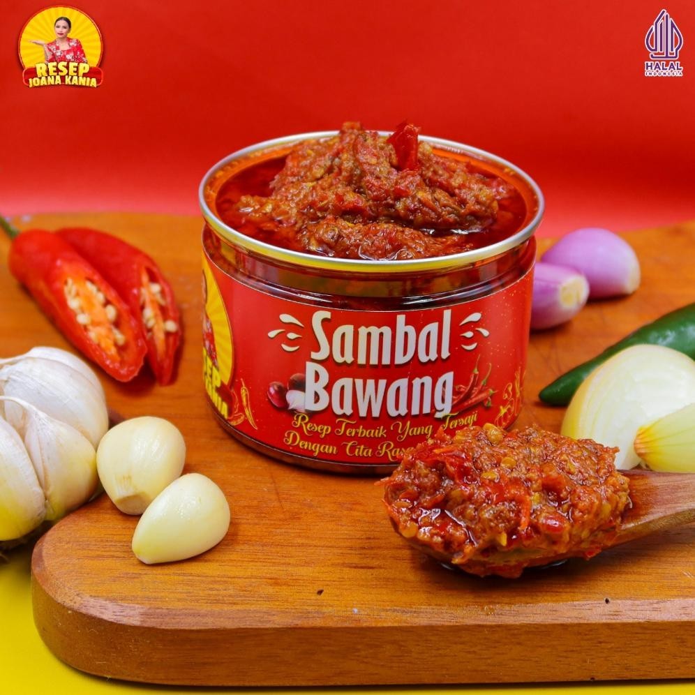 

SALE PRODUK Sambal Bawang 200g ResepJoanaKania / Makan Sambel Praktis Instant Halal TERLARIS