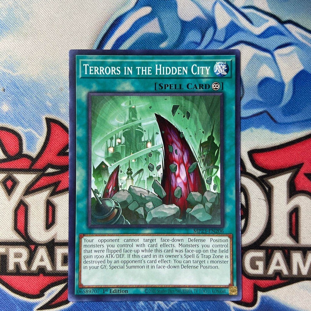 yugioh terrors in the hidden city - common - original
